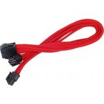 SilverStone kabel 8-pin EPS 4+4-pin ATX/EPS 30 cm červená SST-PP07-EPS8R – Zboží Mobilmania