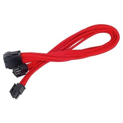 SilverStone kabel 8-pin EPS 4+4-pin ATX/EPS 30 cm červená SST-PP07-EPS8R – Hledejceny.cz