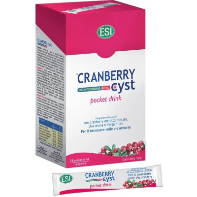 ESI Cranberry drink močové cesty sada mini drinků 16 x 20 ml – Sleviste.cz