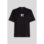 KARL LAGERFELD JEANS KLJ REG SS K-LOGO TEE BLACK – Sleviste.cz