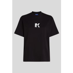 KARL LAGERFELD JEANS KLJ REG SS K-LOGO TEE BLACK