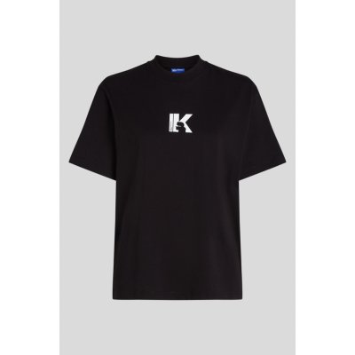 KARL LAGERFELD JEANS KLJ REG SS K-LOGO TEE BLACK – Sleviste.cz