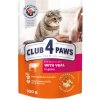 Kapsička pro kočky Club 4 Paws Premium Adult veal gravy 100 g