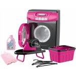 LEAN Toys 25060 Interaktivní pračka s příslušenstvím, světly a zvuky, černá – Zboží Dáma