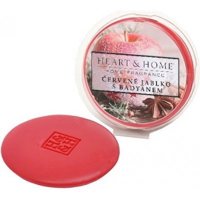 Heart & Home vonný vosk Červené jablko s badyánem 26 g – Zboží Dáma