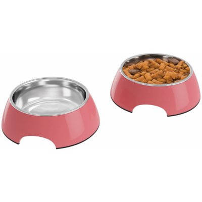Zoofari Miska pro zvířata / Podložka na krmení miska na krmení / pití, malá, pink – Zboží Mobilmania