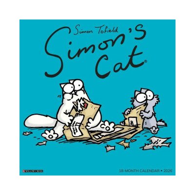 Simon's Cat 12 X 12 Wall 2026 – Zboží Mobilmania
