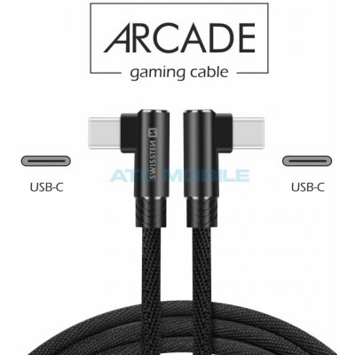 Swissten 71528800 Arcade USB-C na USB-C, 1,2m – Zboží Živě