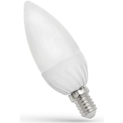 Spectrumled LED žárovka E14 svíčka 230V 6W 540lm Neutrální bílá – Zboží Mobilmania