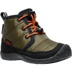 Keen Howser II Chukka Wp Children capulet olive/russet orange – Zboží Mobilmania