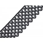 Vzdušná krajka šíře 60 mm Varianta: 4 černá, Balení: 13.5 m – Zboží Dáma