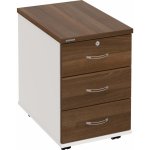 Hobis K 33 Z P 3 zásuvky léta podél 60 cm ořech bílá – Hledejceny.cz