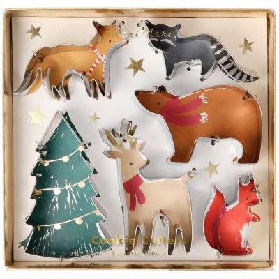 Meri Meri Kovová vykrajovátka Christmas - set 6 ks, multi barva, kov – Zboží Dáma Meri Meri Kovová vykrajovátka Christmas - set 6 ks, multi barva, kov – Zboží Dáma