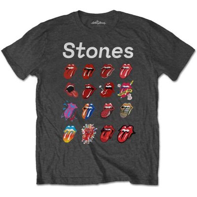 Rolling Stones No Filter Evolution šedé tričko unisex