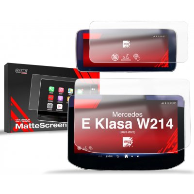 GRIZZ Protector, Ochranná fólie na display 2v1 Matte, Mercedes W214, E-Class, 2023- , Widescreen – Zboží Živě