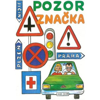 Omalovánka A5 Pozor značka