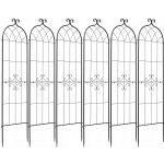 Kovová pergola Vevor s mřížkou, 180 cm – Hledejceny.cz