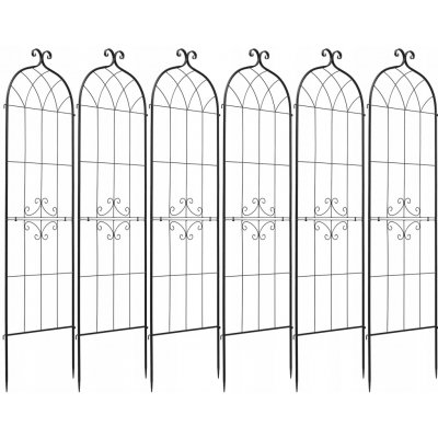Kovová pergola Vevor s mřížkou, 180 cm – Hledejceny.cz