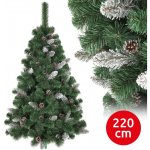 ANMA Vánoční stromek SNOW 220 cm borovice AM0061 – Hledejceny.cz