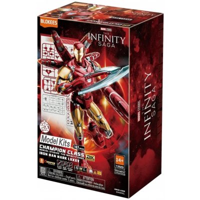 Marvel HERO BLOKEES Champion Class 01 Iron Man Mk85 Ex – Hledejceny.cz