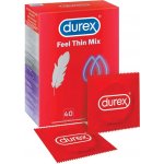 Durex Feel Thin Mix 40 ks – Hledejceny.cz