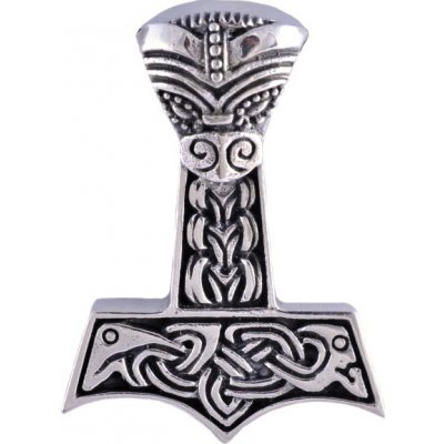 Vorlové Šperky Stříbrný přívěsek Thorovo kladivo PR726