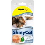 GimBorn GimCat ShinyCat tuňák s krevetami 2 x 70 g – Sleviste.cz