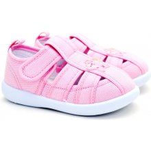 Slobby textilní sandály 130-0070-S1 růžové