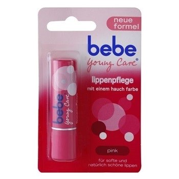 Bebe Young care balzám na rty s jemným zbarvením Pink 4,9 g