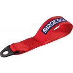 Sparco Přední odtahové oko textilní Sparco - červená