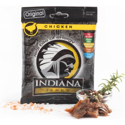 Indiana Chicken Jerky Original 25 g – Hledejceny.cz