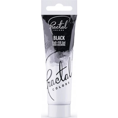 Fractal Black gelová barva 30 g – Zboží Dáma