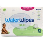 WATERWIPES 100% BIO odbouratené ubrousky 12 x 60 ks – Zboží Dáma