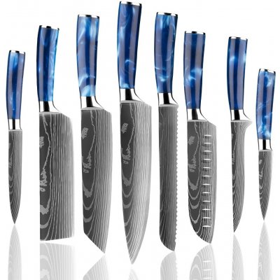 Xituo 8 dílná sada kuchyňských nožů 7cr17Mov – Hledejceny.cz