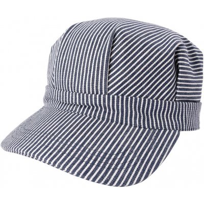 Čepice Rothco Engineer bílá s modrými pruhy – Zboží Dáma