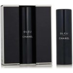 Chanel Bleu de Chanel EDT plnitelný 20 ml + EDT náplň 2 x 20 ml dárková sada – Sleviste.cz