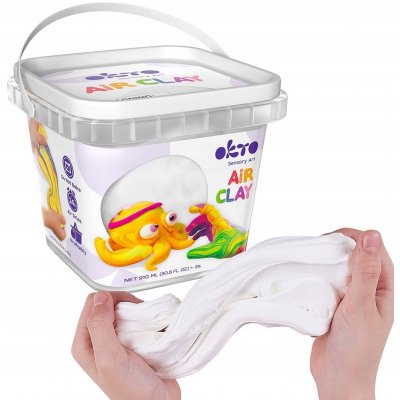 OKTO Modelovací hmota bílá 910 ml – Zboží Mobilmania