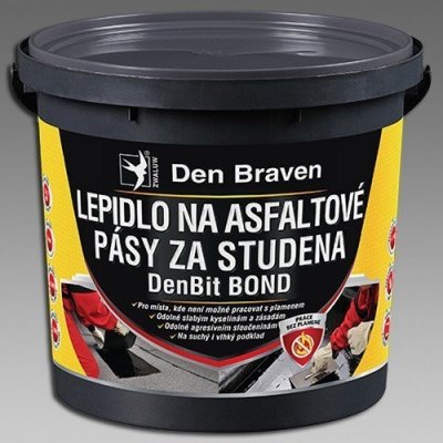 Den Braven DenBit BOND Lepidlo na asfaltové pásy 10 kg – Zboží Mobilmania