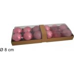 PROHOME Koule vánoční 8cm 12ks – Hledejceny.cz