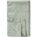 Ib Laursen Prošívaný přehoz Vintage Pistachio 130 × 180 cm, zelená barva, textil – Hledejceny.cz