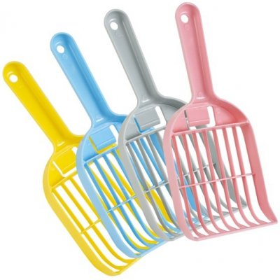 GimCat Shovel Ass. Colours Lopatka k toaletě pro kočky 25 x 10 cm – Zboží Dáma