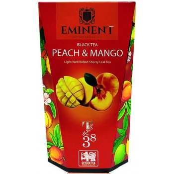 Eminent Aromatizovaný černý čaj Peach and Mango sypaný 100 g