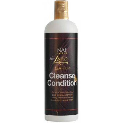 Sheer Luxe Leather Cleanse & Condition 500ml NAF – Zboží Dáma