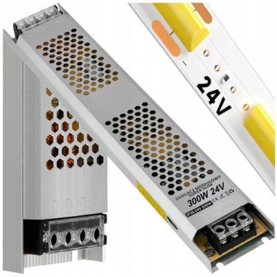 BERGE LED zdroj slim 24V - 300W - 12,5A - IP20 PS-SS-24V-300W – Zboží Mobilmania
