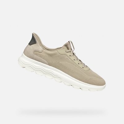 Geox béžové pánské tenisky Spherica Plus – Sleviste.cz