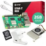 Zonepi Oficiální sada s Raspberry Pi 5 2GB RAM + chladič + 32GB microSD + příslušenství 537841 – Hledejceny.cz