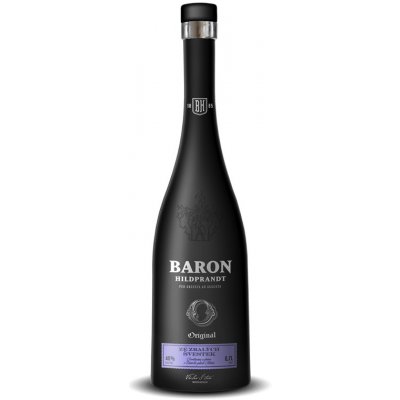 Baron Hildprandt ze zralých švestek 40% 0,7 l (holá láhev)