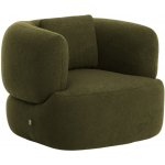 Kave Home Martina otočné Zelené bouclé – Zboží Dáma