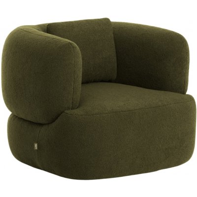 Kave Home Martina otočné Zelené bouclé – Zboží Dáma