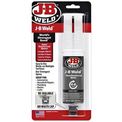 JB WELD Original Syringe dvousložkové epoxidové lepidlo 25 ml – Hledejceny.cz